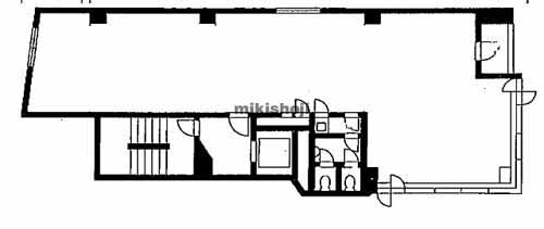 八ツ橋ビル 平面1