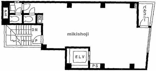 八丁堀ＫＳビル 平面1