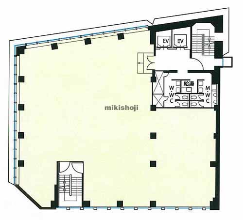 新宿イーストスクエアビル 平面1