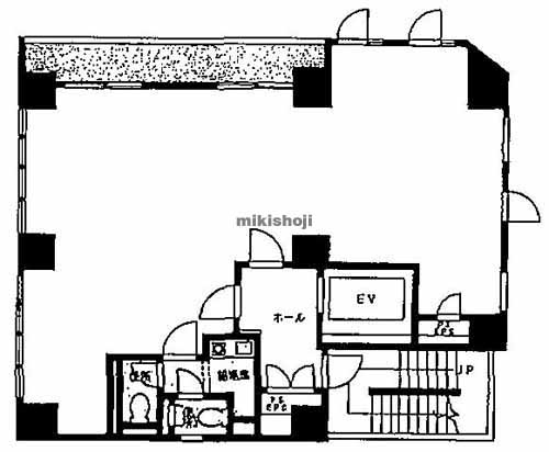 城野ビルⅡ 平面1