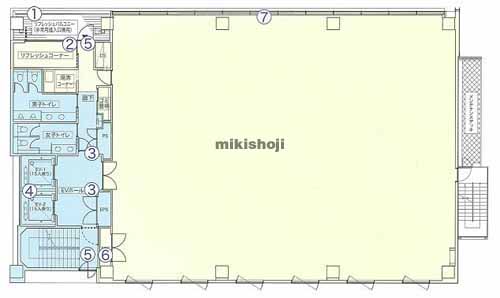 グラスシティ後楽 平面1