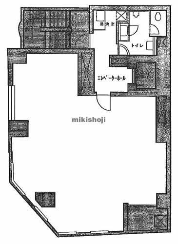 日本橋三友ビル 平面1