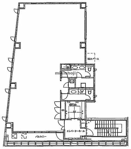 ＡＵＳＰＩＣＥ赤坂ビル 平面1