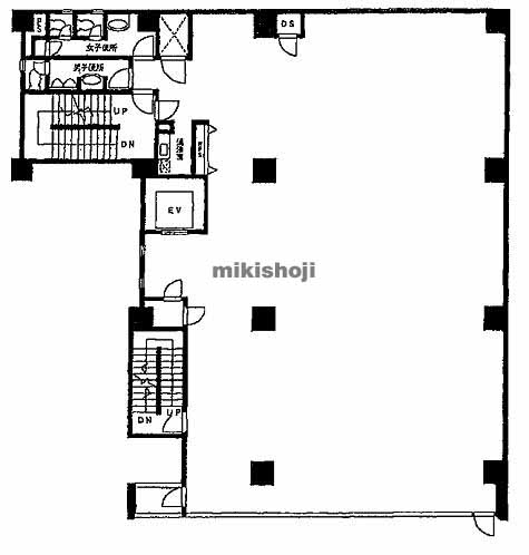 上村工業東京支社ビル 平面1