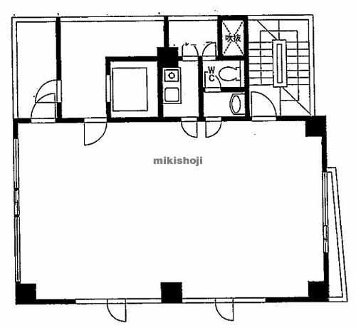 麹町の麹町ブライトンビル 平面1