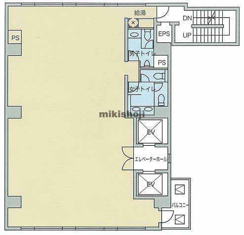 御成門小田急ビル 平面1