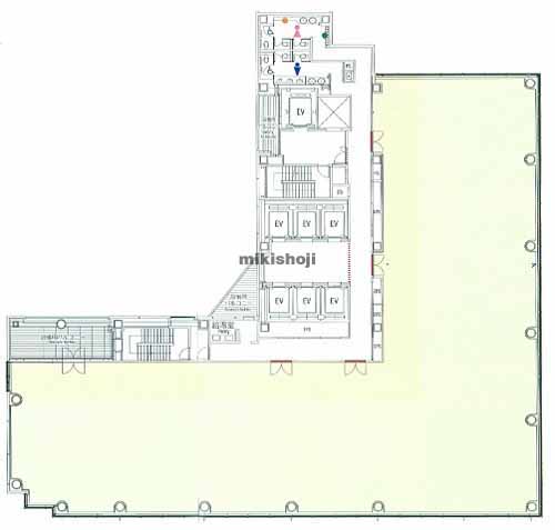 西新宿の住友不動産西新宿ビル 平面1
