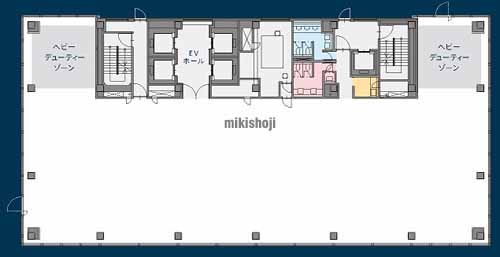 八丁堀トーセイビル 平面1