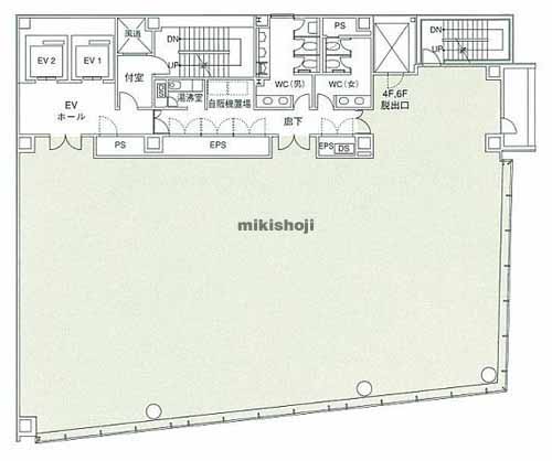 野村不動産四谷ビル 平面1