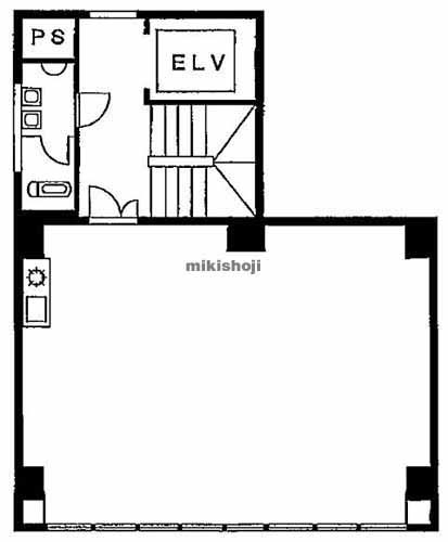 北川ビル 平面1
