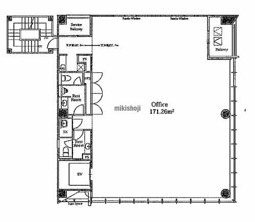 ＺＳ中央ビル 平面1