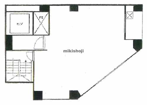 麻布十番ミレニアムタワー 平面1