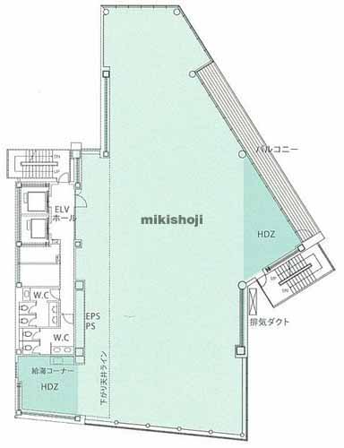 いちご恵比寿グリーングラス 平面1