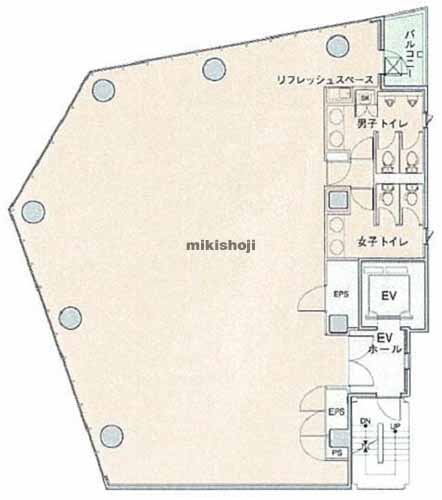 新宿・歌舞伎町のＡＣＮ新宿ビル 平面1