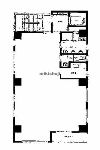 クアルト毛利ビル 平面1