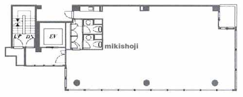 南麻布・元麻布・麻布十番のＮＳ麻布十番ビル 平面1