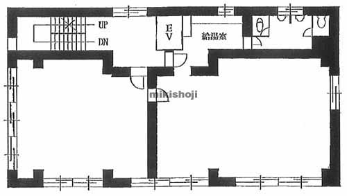 白銀会館 平面1
