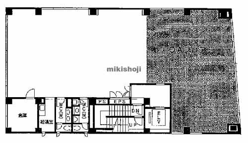 ジュニアー千駄ヶ谷ビル 平面1