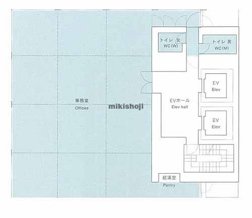 南青山のフォーラムビルディング 平面1