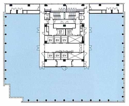 日本橋室町野村ビル 平面1