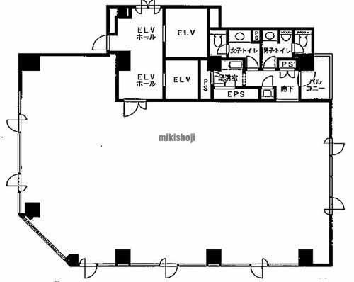 台東のＬｏｇｒａｎ御徒町ビル 平面1