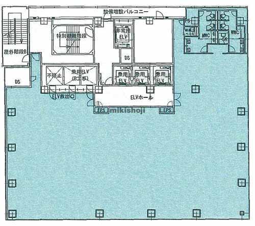 ヒューリック銀座数寄屋橋ビル 平面1