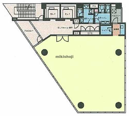 ＦＬＥＺＩＯ　五反田 平面1