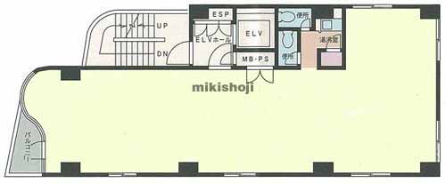 三雄舎ビル 平面1