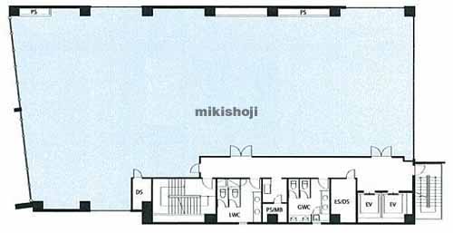 フロンティア四谷 平面1