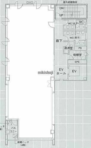 京橋ヨツギビル 平面1