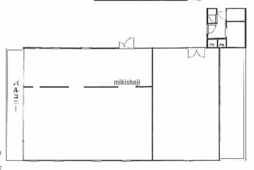 プールビル 平面1