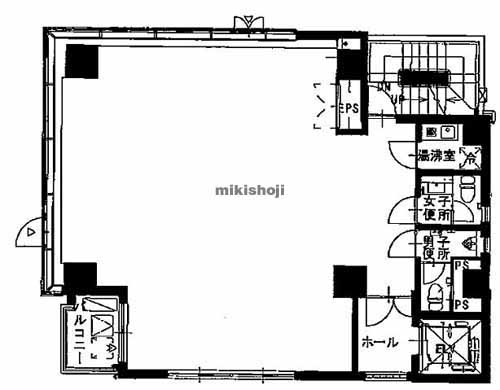 秋山ビル 平面1