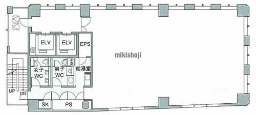 赤坂日ノ樹ビル 平面1