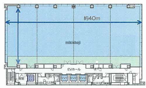 ＷＯＲＫ　ＶＩＬＬＡ　ＫＹＯＢＡＳＨＩ 平面1