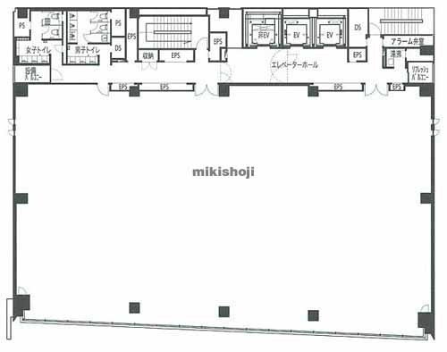 麹町のヒューリック麹町ビル 平面1
