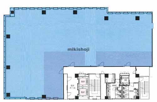 大和茅場町ビル 平面1