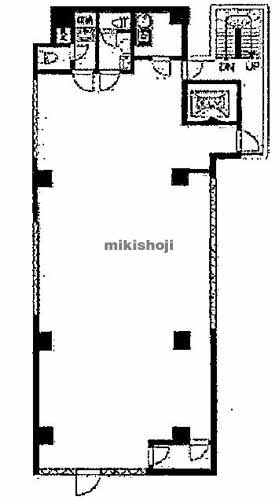 エスツウィン新宿 平面1