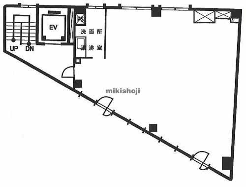 舟町ビル 平面1