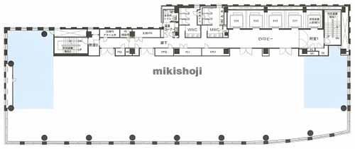 霞が関東急ビル 平面1