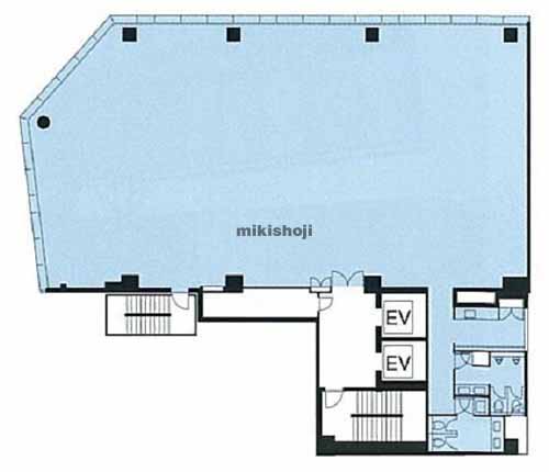 ＰＭＯ八丁堀Ⅱ 平面1