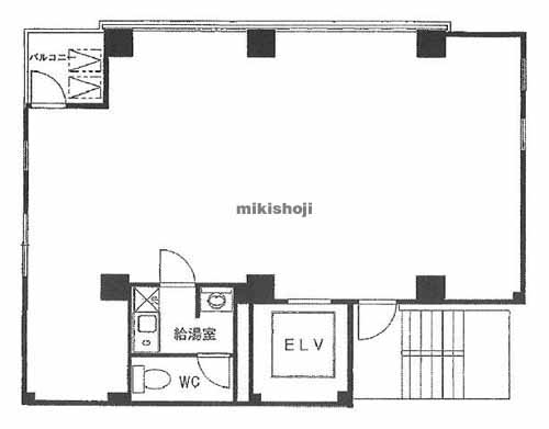 日鉄岩本町ビルディング 平面1