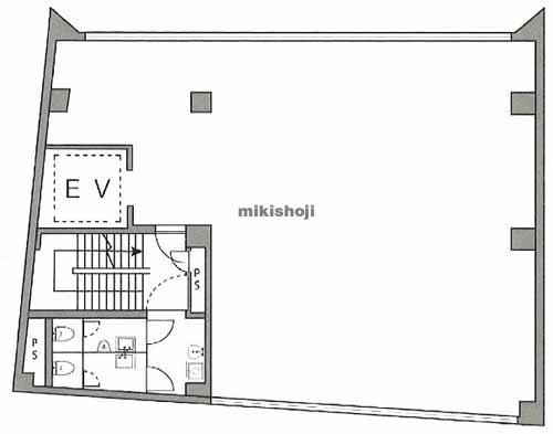 赤坂・元赤坂のＴ－ＦＲＯＮＴビル 平面1