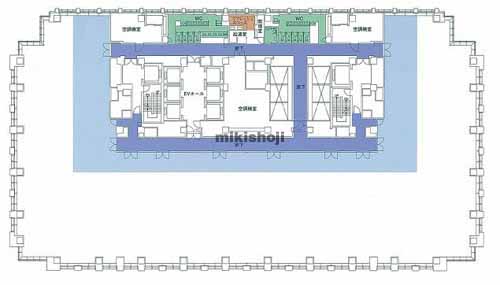 ＪＡ共済ビル 平面1