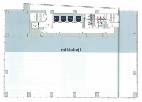 アークヒルズフロントタワー 平面1