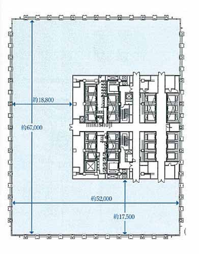 大手町フィナンシャルシティ　サウスタワー 平面1