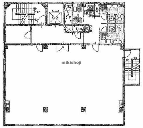 下北沢分館 平面1