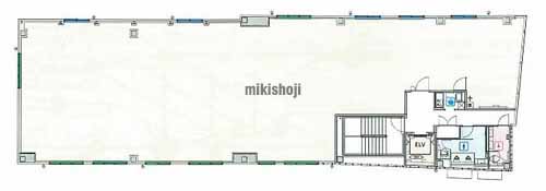 六本木けやき坂サイド 平面1
