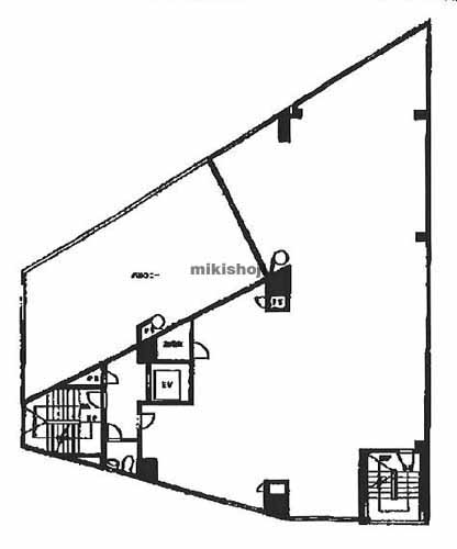 市川市のニューイーストビル 平面1