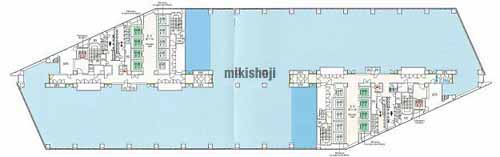 野村不動産天王洲ビル 平面1