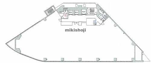 六本木ヒルズクロスポイント 平面1